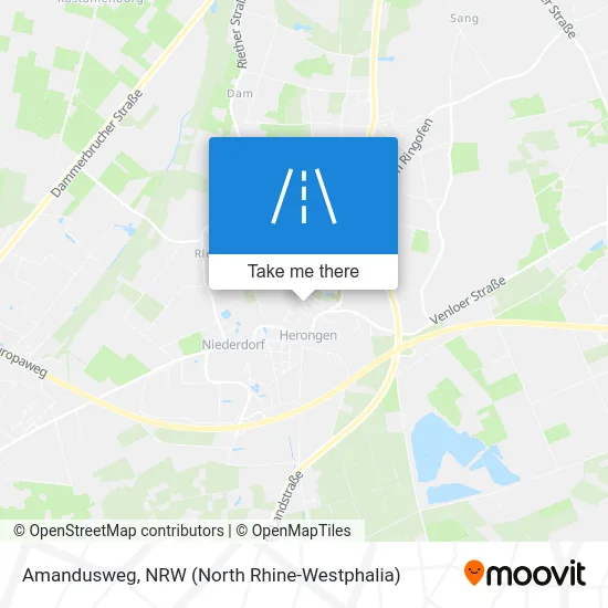 Amandusweg map