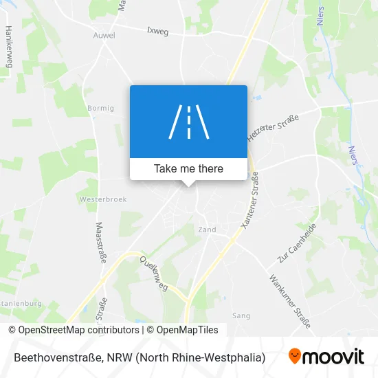 Beethovenstraße map