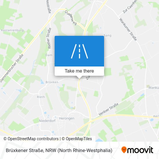 Brüxkener Straße map