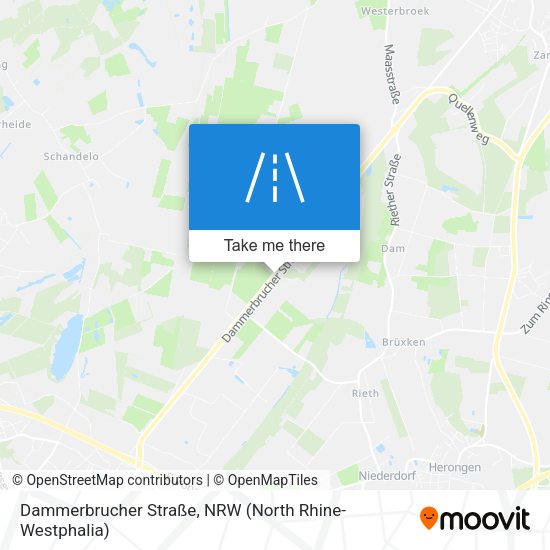 Dammerbrucher Straße map