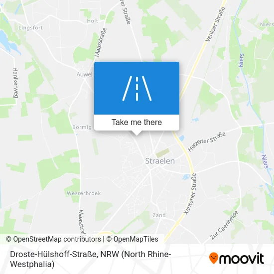 Карта Droste-Hülshoff-Straße