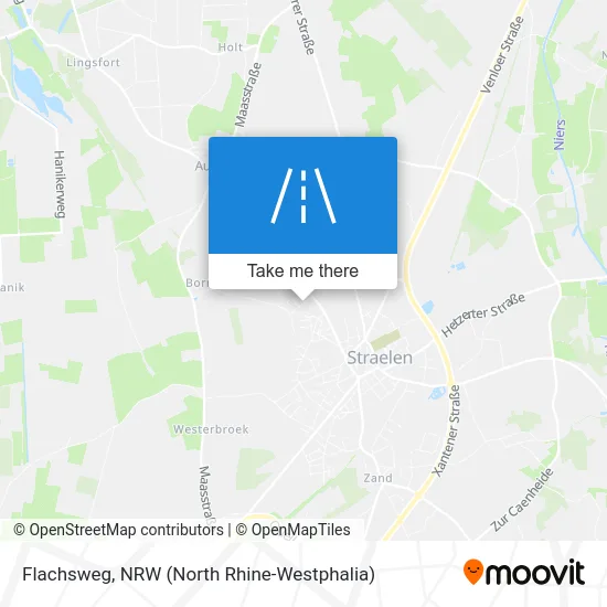 Карта Flachsweg