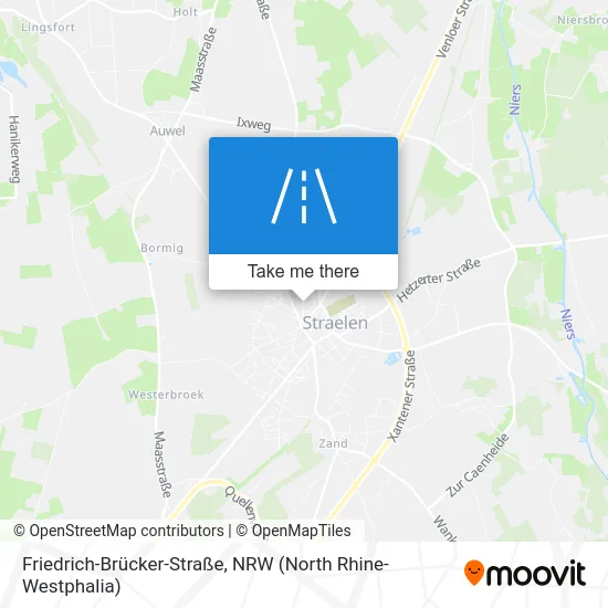 Карта Friedrich-Brücker-Straße