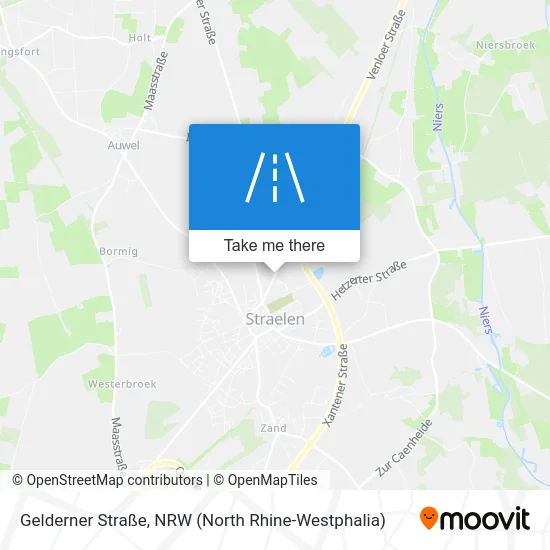 Gelderner Straße map