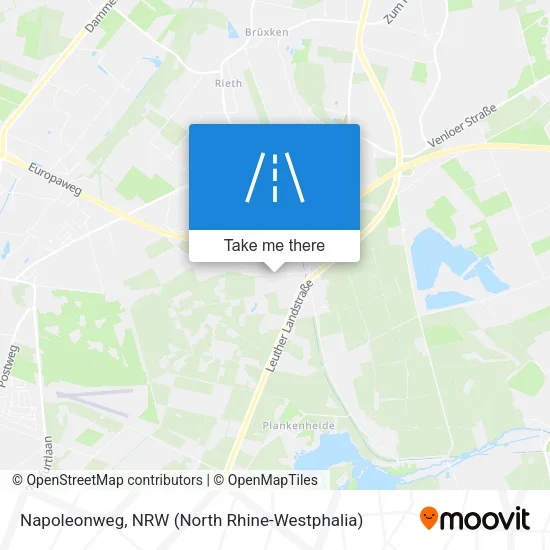 Карта Napoleonweg