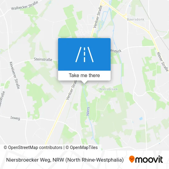 Карта Niersbroecker Weg