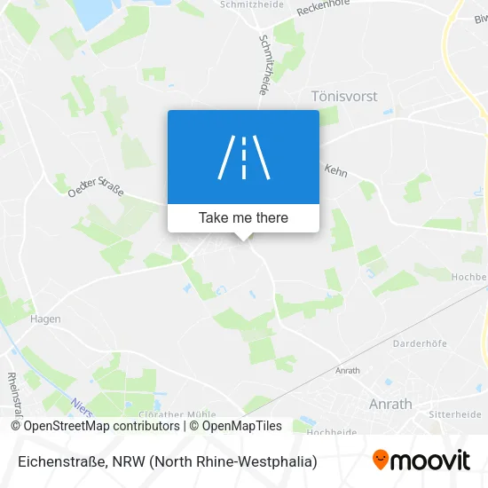 Карта Eichenstraße