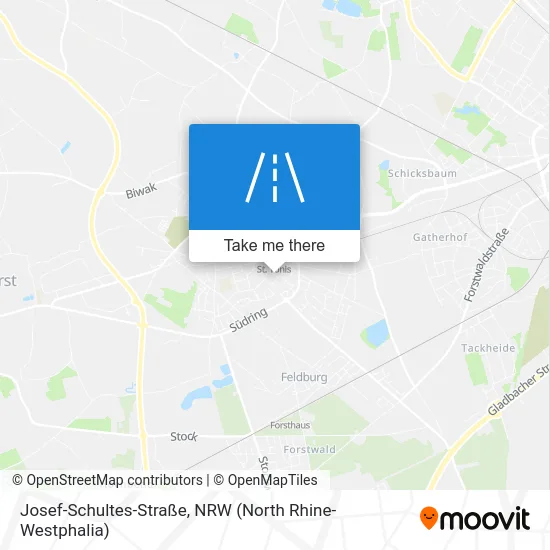 Карта Josef-Schultes-Straße