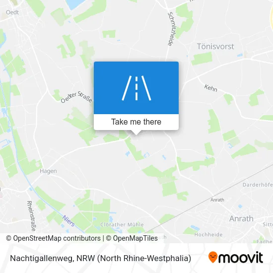 Карта Nachtigallenweg