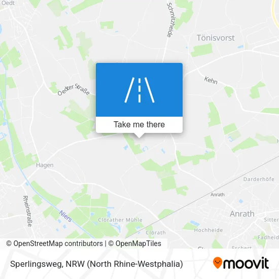 Карта Sperlingsweg