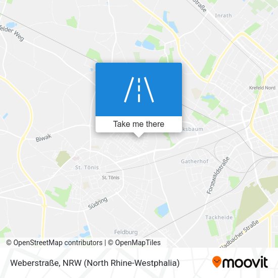 Weberstraße map