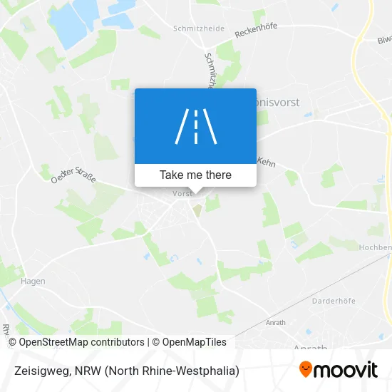 Карта Zeisigweg