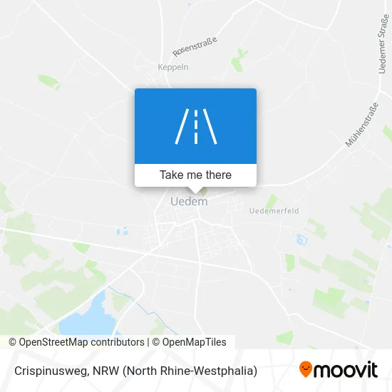 Crispinusweg map