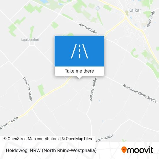 Карта Heideweg