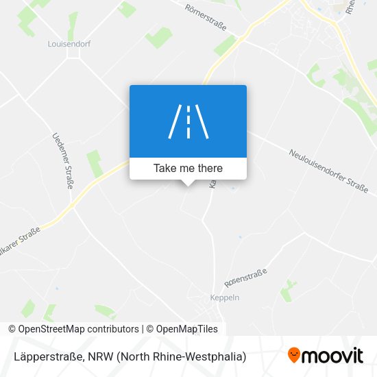Läpperstraße map