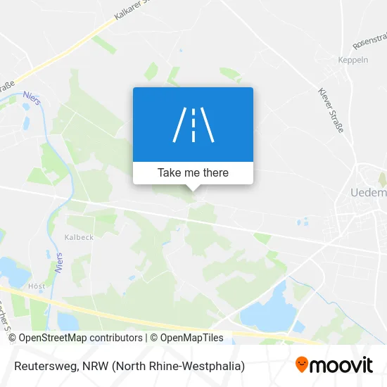Reutersweg map