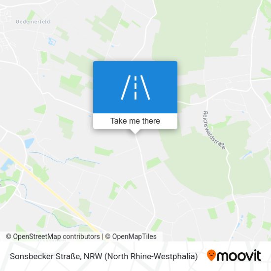 Sonsbecker Straße map