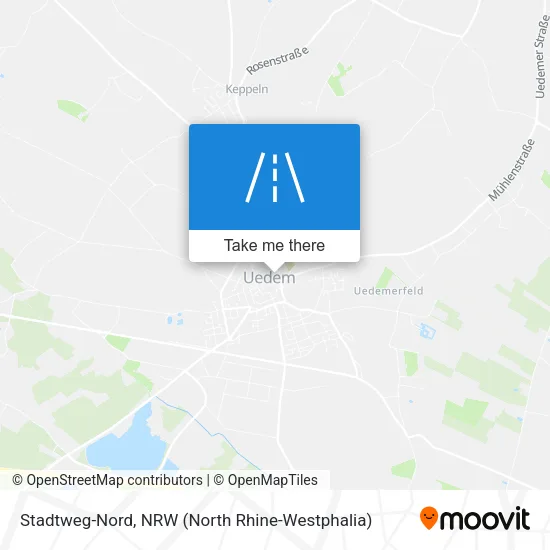 Карта Stadtweg-Nord