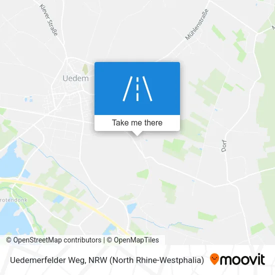Карта Uedemerfelder Weg