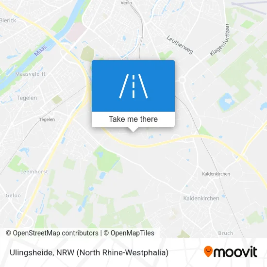 Карта Ulingsheide