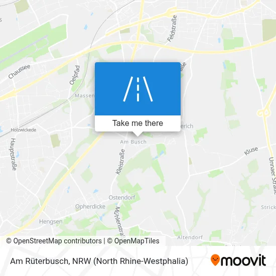 Am Rüterbusch map