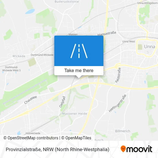 Provinzialstraße map