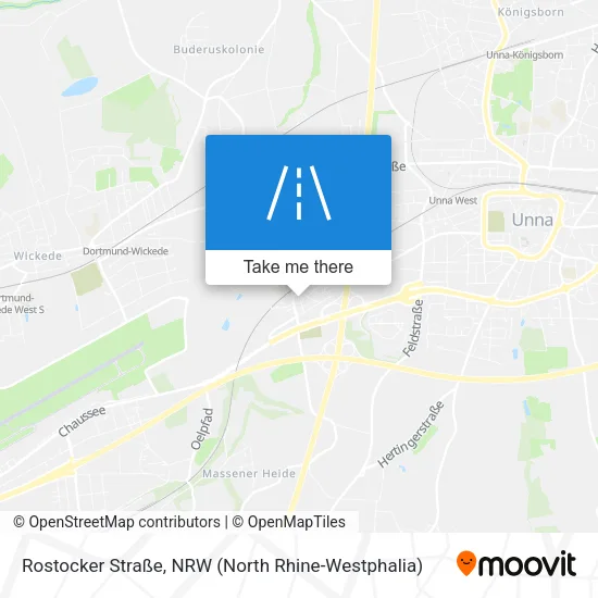Карта Rostocker Straße
