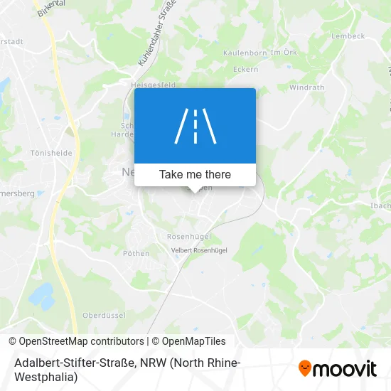 Карта Adalbert-Stifter-Straße