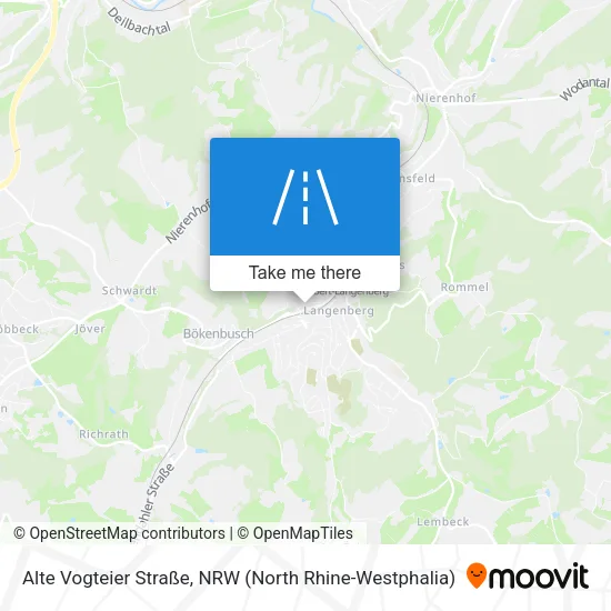 Карта Alte Vogteier Straße