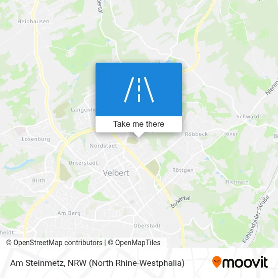 Am Steinmetz map