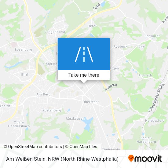 Am Weißen Stein map