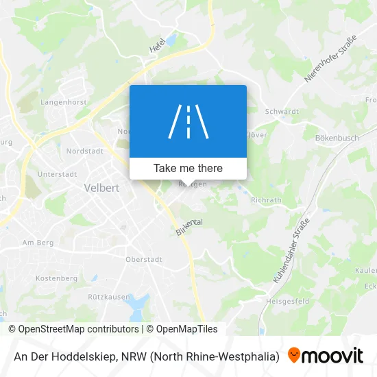 An Der Hoddelskiep map