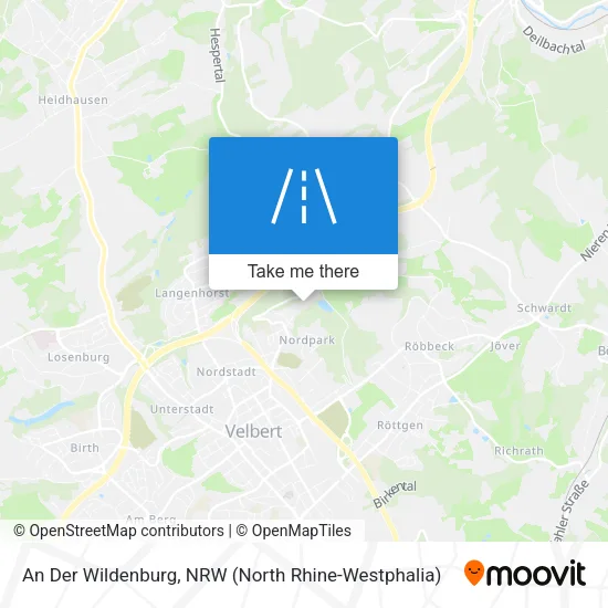 Карта An Der Wildenburg