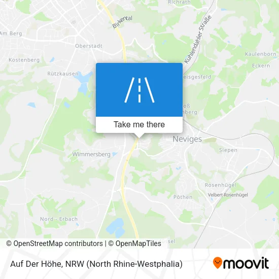 Карта Auf Der Höhe