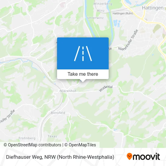Карта Diefhauser Weg