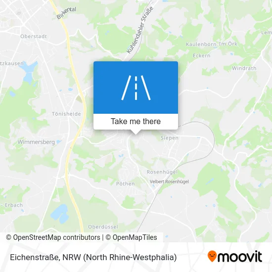 Карта Eichenstraße