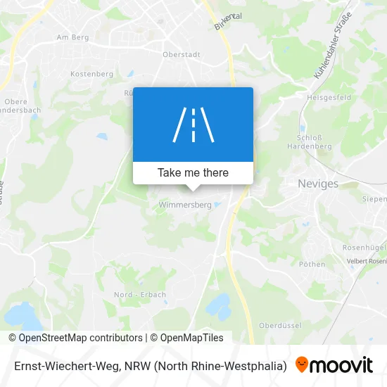 Ernst-Wiechert-Weg map