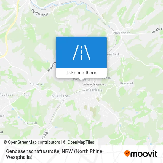 Карта Genossenschaftsstraße