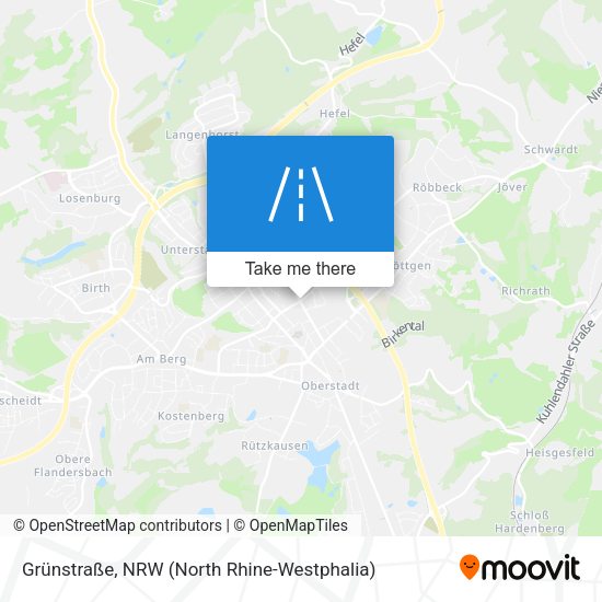 Grünstraße map