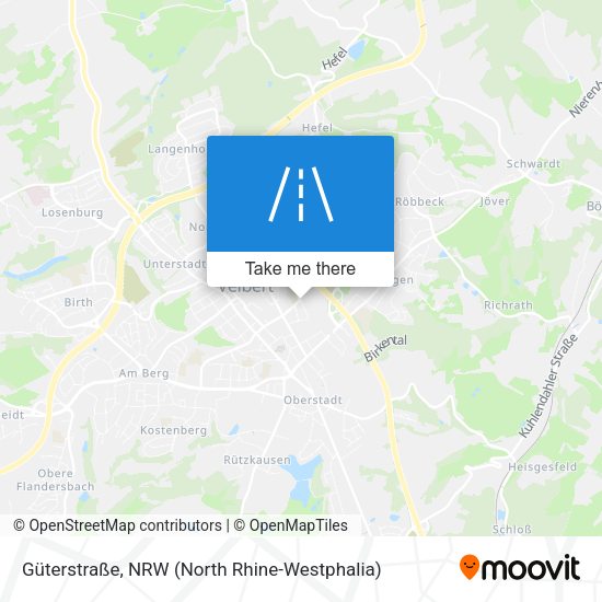 Güterstraße map