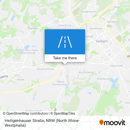 Heiligenhauser Straße map