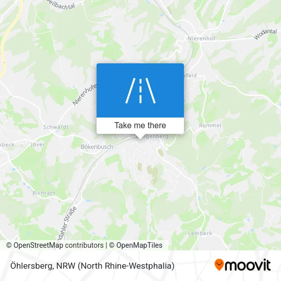 Карта Öhlersberg