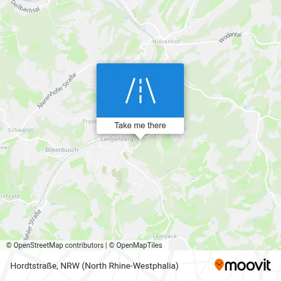 Hordtstraße map