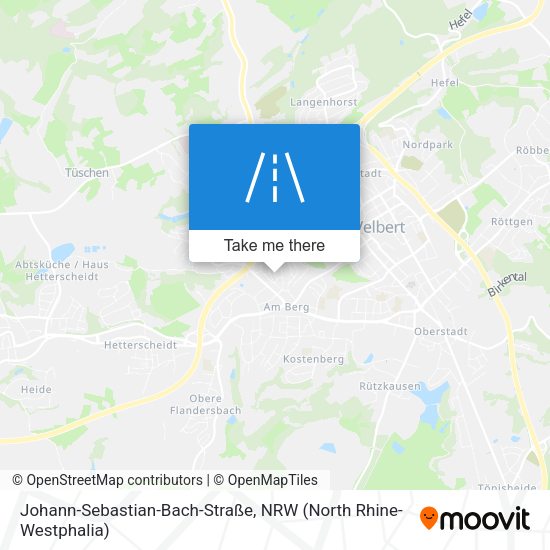 Johann-Sebastian-Bach-Straße map