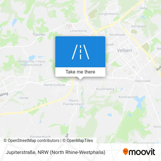 Карта Jupiterstraße