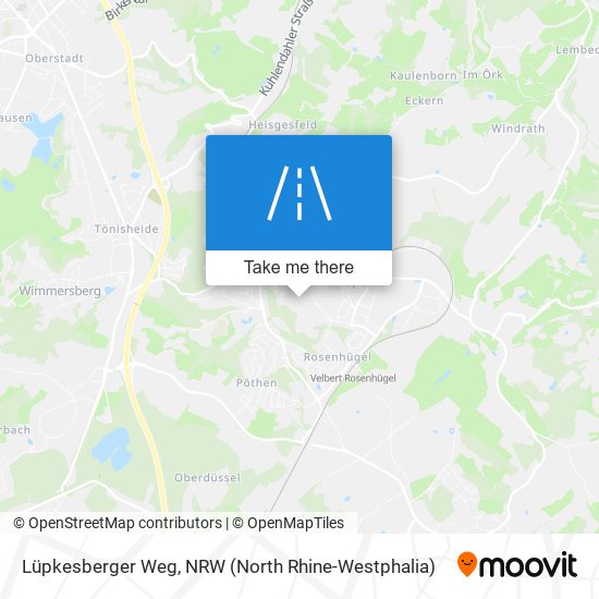 Lüpkesberger Weg map