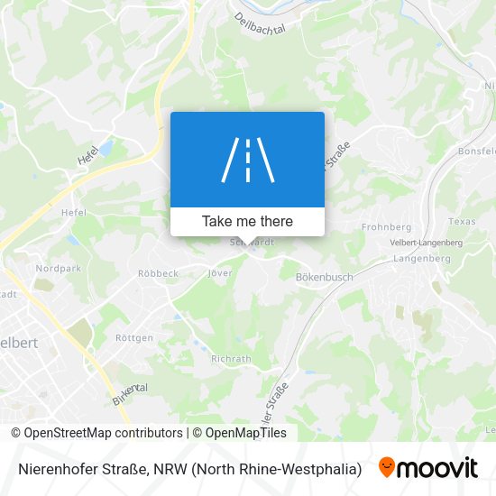 Nierenhofer Straße map