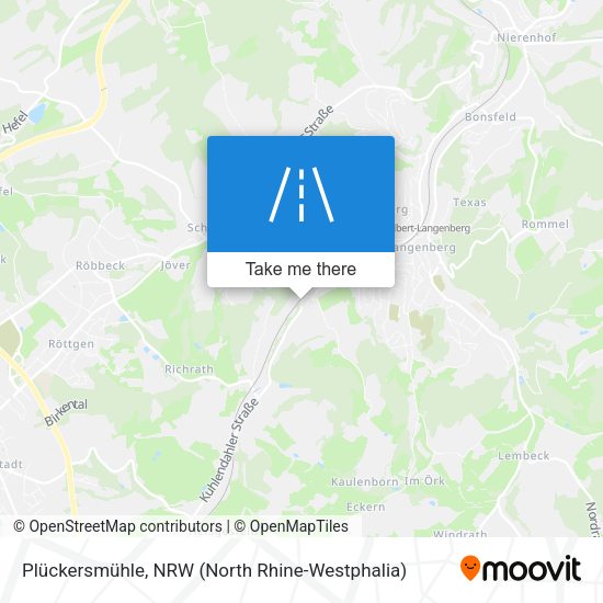 Plückersmühle map