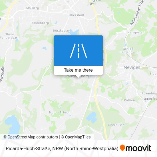 Ricarda-Huch-Straße map