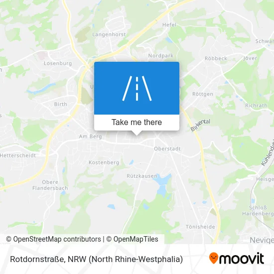 Карта Rotdornstraße